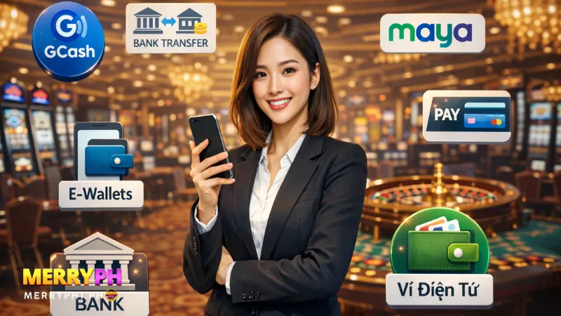 Payment method via bank transfer at Merryph